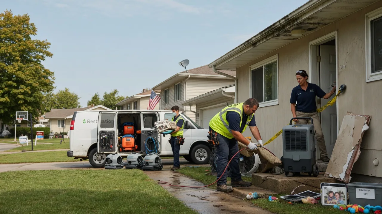 Water Damage Restoration in Millville, PA near me